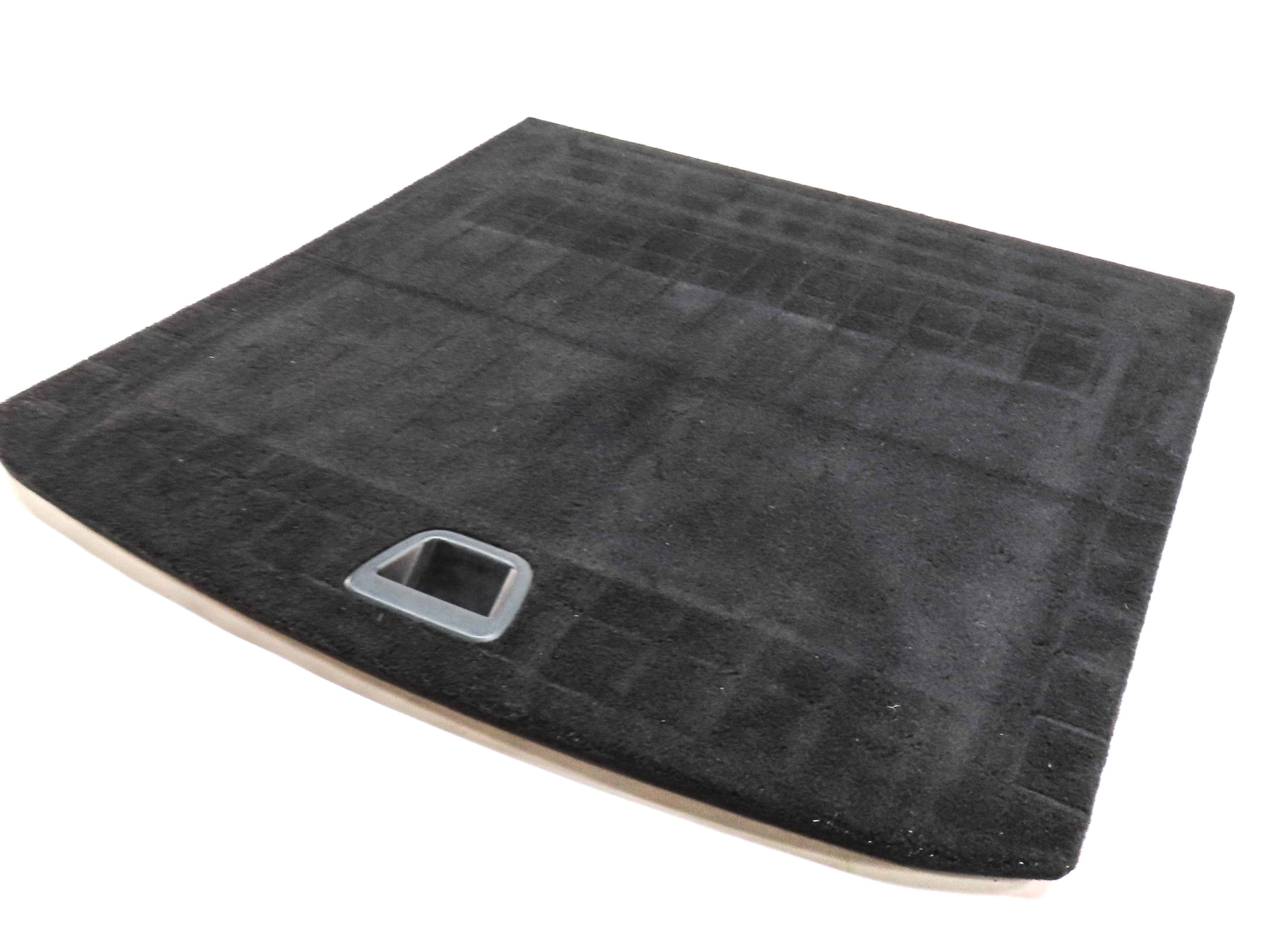 2013 RANGE ROVER EVOQUE (L538) REAR TRUNK CARGO SPARE TIRE FLOOR COVER (BLACK) — exact item pictured